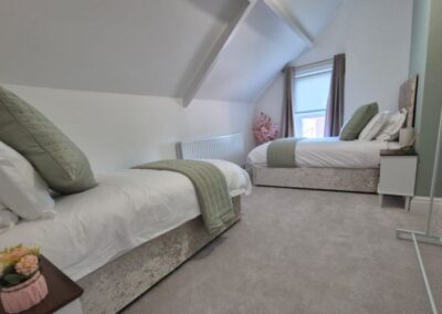 Spacious living area at RR Retreats South Shields